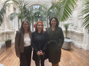 Macarena Olivares DIMAO Renca, Jenny Mager ASCC y Mónica Gazmuri de Anesco Chil
